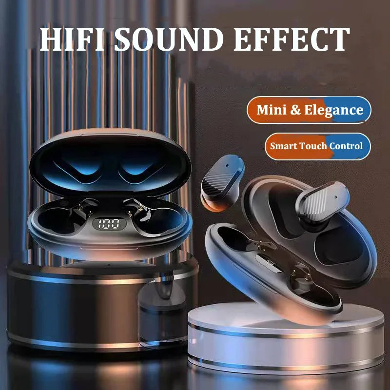 Wireless Bluetooth Earbuds , Mini Bluetooth Headset Wireless Earphone for Iphone Samsung Xiaomi Huawei Android Phones TV PC Car