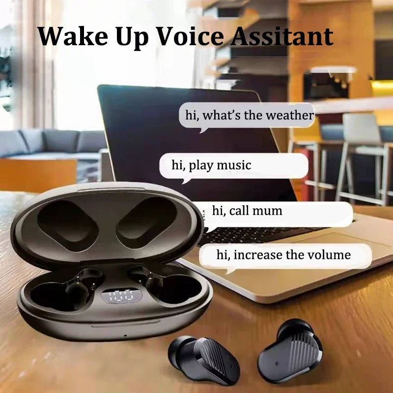 Wireless Bluetooth Earbuds , Mini Bluetooth Headset Wireless Earphone for Iphone Samsung Xiaomi Huawei Android Phones TV PC Car